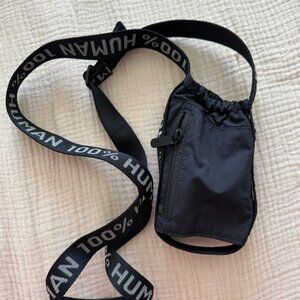 Everlane 100% Human Black Water Bottle Sling Bag Crossbody